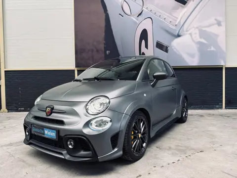 Fiat 500 C Abarth Competizione 180PK|Biposto pack|Volleder|Matgrijs wrap|