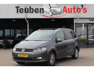 Volkswagen Sharan 2.0 TDI Highline 7p. Schuif- kanteldak, Panoramadak, Navigatie, Cruise control, St