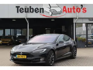 Tesla Model S 75D Base 84,3% SOH, Panoramadak, Schuif- kanteldak, Camera, Cruise control, Climate co