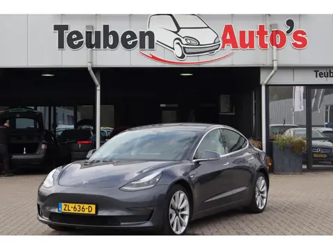 Tesla Model 3 Long Range AWD 75 kWh Lederen interieur, Trekhaak, 360 Camera, Moet nog gereinigd word