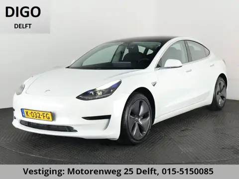 Tesla Model 3 Standard RWD Plus 60 kWh 1e EIG. SOH 92%!! GARANTIE TOT 2031* PARKEERSENSOREN V+A . PA
