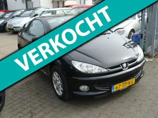 Peugeot 206 CC 1.6-16V airco elek pak nap apk