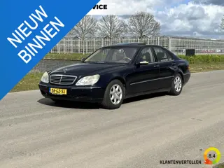 Mercedes-Benz S-klasse 500 Memory, stoelverwarming, clima