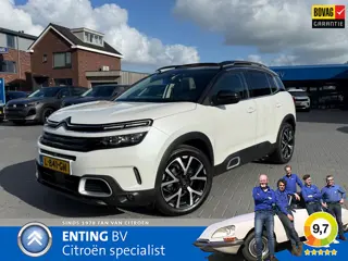Citroen C5 Aircross 1.6 PT SHINE SCHUIFDAK EAT8 ADAPTIVE CRUISE TREKHAAK VOLLEER