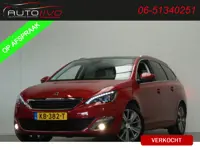 Peugeot 308 SW 1.2 PureTech Blue Lease Premium AUTOMAAT! 130 PK! PANO MASSAGE LED NAVI CLIMA PDC