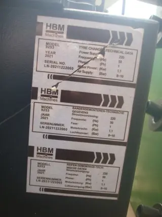 Banden Monteer Apparaat & Balanceer Apparaat HBM Bosch Wbe 4110