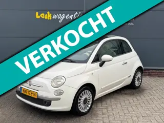 Fiat 500 1.2 Lounge *panorama *airco *bluetooth *lichtmet.