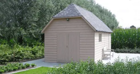 Landelijk CROFT GARAGE in diverse standaard maten