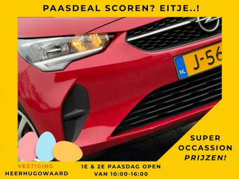 Opel Corsa 1.2 Edition - Peperoncino Red - Cruise/Carplay/Drive-Assist Camera