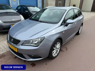 SEAT Ibiza ST 1.0 EcoTSI Style Connect 2015 NAP 181.679km Leuke en luxe auto met Navigatie, Airco, S