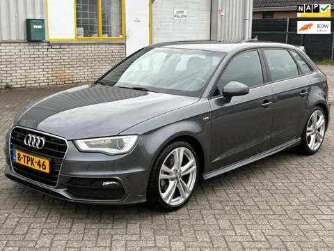 Audi A3 Sportback 1.4 TFSI 122 PK AUT Bj 2014 S-line Sport 5 Deurs Ecc Airco Navi Keyless-Go Leder X