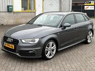 Audi A3 Sportback 1.4 TFSI 122 PK AUT Bj 2014 S-line Sport 5 Deurs Ecc Airco Navi Keyless-Go Leder X
