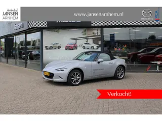 Mazda MX-5 1.5 SkyActiv-G 132 Exclusive-Line Demovoordeel € 11.440-, Navi, Clima, Leder, Apple Carpl