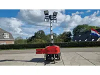 Tower Light VB9 mobiele lichtmast 9m. hoog (bj 2010)