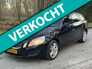 Volvo V60 1.6 D2 Automaat Zwart 2013 Navi