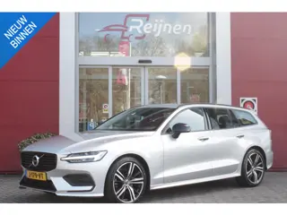 Volvo V60 2.0 B3 177PK Momentum Advantage Sport Pack | MORITZ LEDEREN BEKLEDING KLEUR ZWART MET COMF