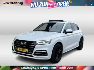 Audi Q5 55 TFSI e quattro Competition / AUTOMAAT/ 367 PK/ PANO/ LUCHTVERING/ LEER/ TREKHAAK/ CAMERA/