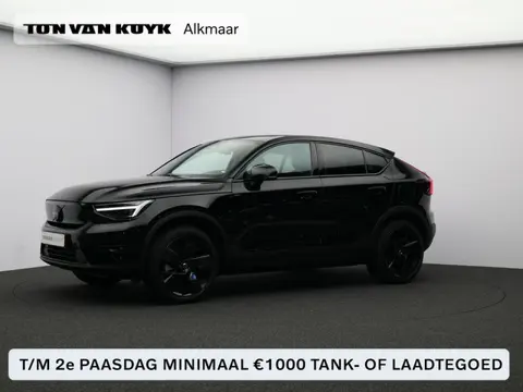 Volvo EC40 Single Motor Extended Range Ultra Black Ed. 82 kWh / Elektrische Stoelen / 360 Camera / H