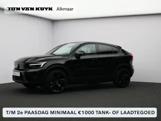 Volvo EC40 Single Motor Extended Range Ultra Black Ed. 82 kWh / Elektrische Stoelen / 360 Camera / H