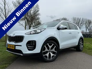 Kia Sportage 1.6 T-GDI GT-Line | Panoramadak | Apple CarPlay/Android Auto | Leder | 19" Velgen | Cam