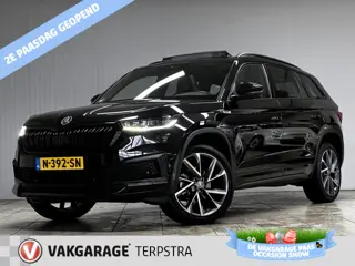 Škoda Kodiaq 1.5 TSI Sportline Business/ Pano Dak/ Schaalstoelen/ Zwarte Hemel/ Virtual Cockpit/ LED
