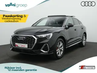 Audi Q3 Sportback 35 TFSI 150 pk S-tronic S-Line | Panoramadak | Trekhaak | Achteruitrijcamera | Nav