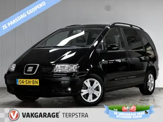 SEAT Alhambra 1.8-20V Turbo Luxe LPG-G3!/ D-Riem verv: 253.000 KM!/ 150pk!/ Trekhaak/ 17'' LMV/ Voor