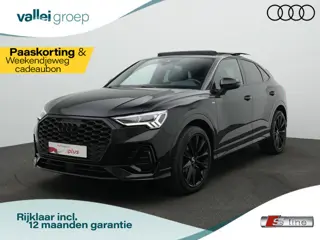 Audi Q3 Sportback 35 TFSI 150 pk S-tronic S-Line | Panoramadak | Leder | Elektrische stoelen | Achte