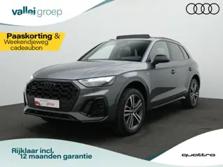 Audi Q5 50 TFSI e 299 pk S-Line | Panoramadak | Trekhaak | Leder/alcantara | Achteruitrijcamera | St