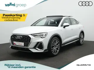 Audi Q3 Sportback 45 TFSI 230 pk S-tronic Quattro Pro Line S / S-Line | Panoramadak | Navigatie | Ca