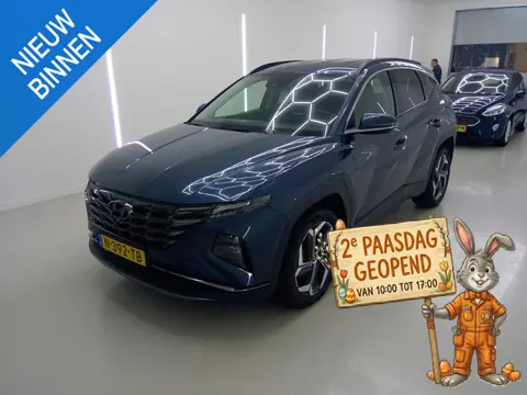 HYUNDAI TUCSON 1.6 T-GDI HEV PREMIUM I 2E PAASDAG OPEN I AUTOMAAT I TREKHAAK I APPLE CARPLAY I LEDER