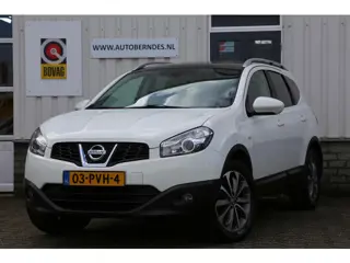 Nissan QASHQAI+2 1.6 Connect Edition*NL-Auto*7 Persoons/Pano/Trekhaak/Leder/Camera/Cruise-Control/Cl