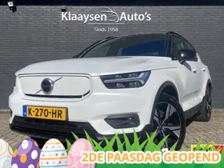Volvo XC40 Recharge P8 AWD 408 pk R-Design | 1e eigenaar | dealer onderh. | trekhaak | panoramadak |