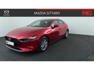 Mazda 3 2.5 e-SkyActiv-G M Hybrid 140 Prime-line Automaat | Rijklaar | Navigatie | Sensoren achter |