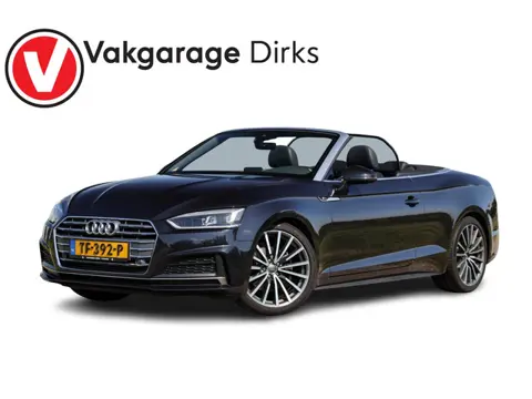 Audi A5 Cabriolet 2.0 40 TFSI S-Line ✅ Full-LED ✅ Leder ✅ Stoelverwarming