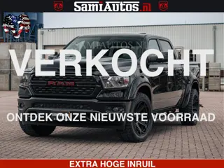 Dodge Ram SPORT | 5.7 V8 4x4 HEMI | PANORAMA DAK | GROOTSCHEM 12 INCH | LPG | Diamond Black Pearl | 