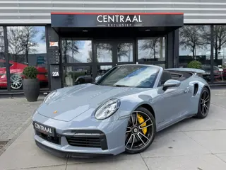 Porsche 911 Cabrio 3.8 Turbo S 650PK|Keramisch|Keyless|Carbon|18-weg|Matrix