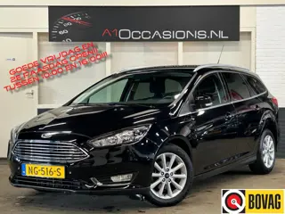 Ford FOCUS Wagon 1.0 Titanium + NAVI + STOELVERWARMING !!