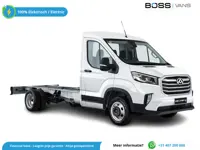 Maxus eDeliver 9 L4 65 kWh L4 Chassis Cabine 100% Elektrisch 65 KWh Snelladen Led Adaptieve Cruise