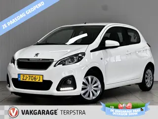 Peugeot 108 1.0 e-VTi Active/ 5-Drs/ Airco/ C.V. Afstand/ Elek. Ramen/ Isofix/ Bluetooth/ Multi. Stu