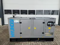 Hyundai 20 kVA Silent generatorset Noodstroom Aggregaat 14 hours !