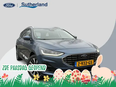 Ford Focus Wagon 1.0 EcoBoost Hybrid Titanium X 125pk AGR Stoelen | 17 inch velgen | Winterpack | SY