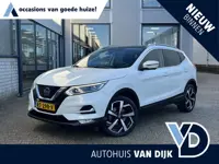 Nissan Qashqai 1.2 Tekna | NL Auto/2e Eig./Voll.Historie/Navi/Pano/Clima/Cruise/19"/Trekhaak