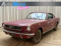 Ford USA Mustang Fastback / 1966 / 3-Speed Manual / 3,3 Liter 200 Cu 6-cilinder / / Project