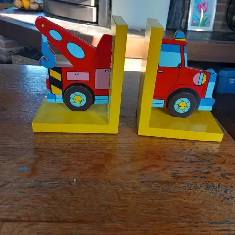 Houten kinder- boekensteunen