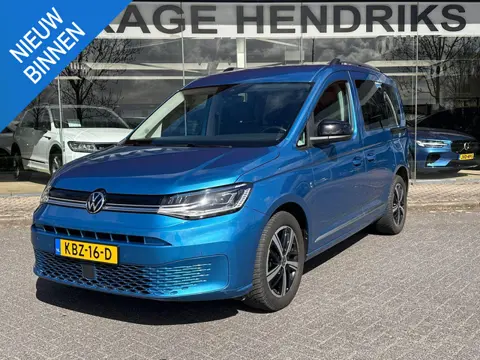 Volkswagen Caddy 1.5 TSI DSG Style 5p | LED | Leder Alcantara | Trekhaak 1500kg | Adaptive CC | Park