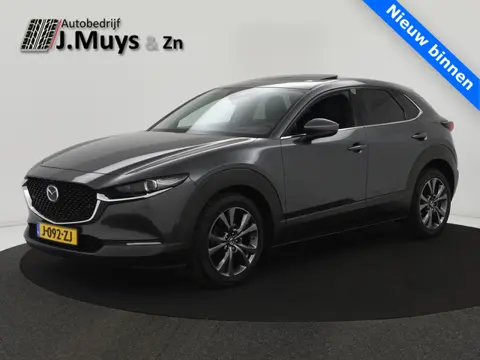 Mazda CX-30 2.0 e-SkyActiv-X M Hybrid Luxury 180pk LEER|SCHUIFDAK|MEMORYSTOEL|HEAD-UP|BOSE|ACC|BLIS|