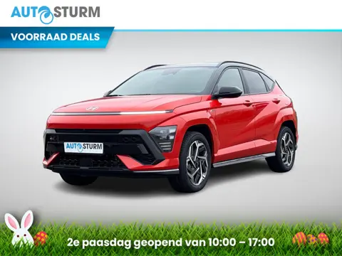 Hyundai Kona 1.6 GDI HEV N Line Soultronic Orange!