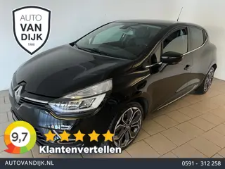 Renault Clio 0.9 TCe Intens AIRCO CLIMA NAVI CRUISE LED HALF LEER PRIVACY GLAS VELGEN NIEUWSTAAT