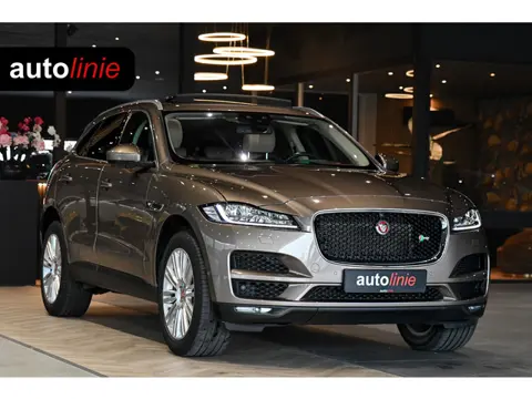 Jaguar F-PACE 3.0 S AWD 30d. R-Dynamic, Pano, 360, HUD, Alcantara hemel, Leder, Sfeer, Meridian, Mem